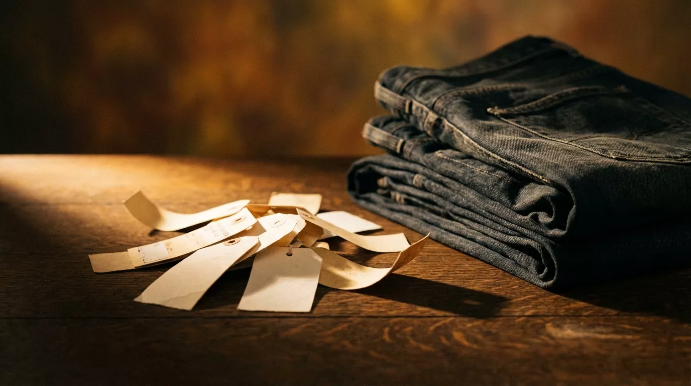 Cennik paczek vintage — metki i ceny