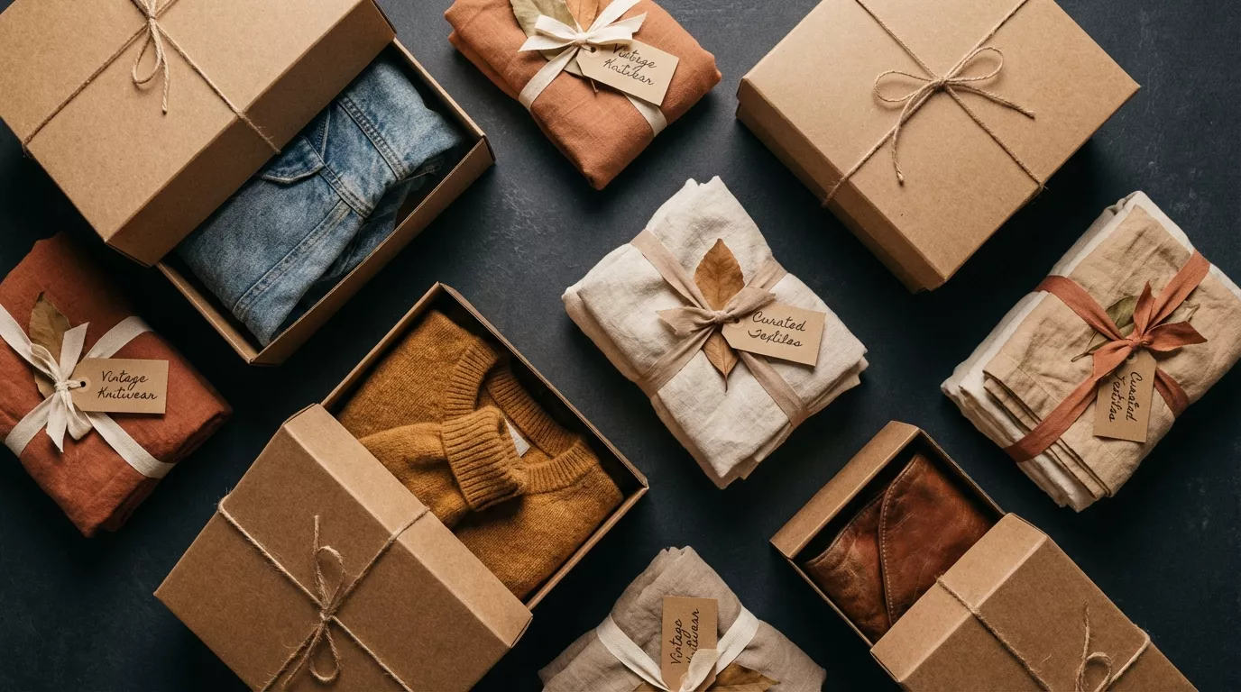 Paczki odzieży vintage — gdzie kupić w 2026